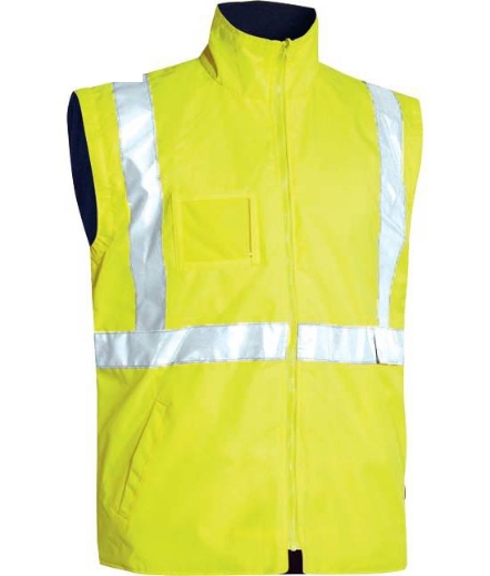 Picture of Bisley, Taped Hi Vis 5 In 1 Rain Jacket